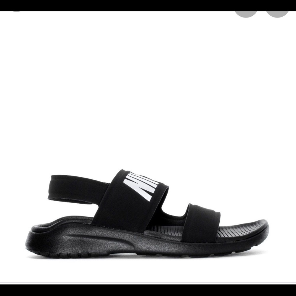Nike Tanjun sandals black.  New  size 8 - Picture 3 of 7